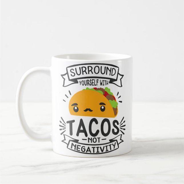 Taco Bar For Taco Lover Coffee Mug (Left)