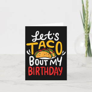 Taco Birthday Cinco De Mayo  Card