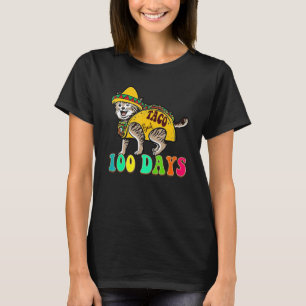 Taco Bout 100 Days Cute Teacher Student 100th Day  T-Shirt