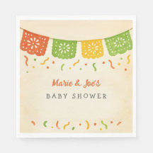 Taco Bout A Baby Fiesta Baby Shower Napkins