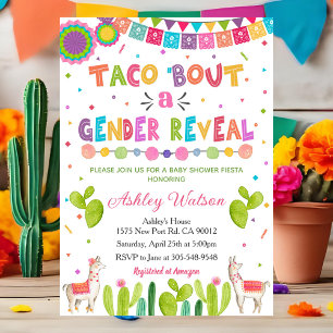 Taco 'Bout a Baby Gender Reveal Invitation