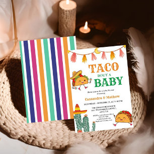 Taco bout a baby Mexican Baby Shower Invitation
