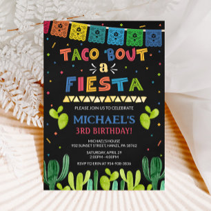 Taco bout a fiesta invitation