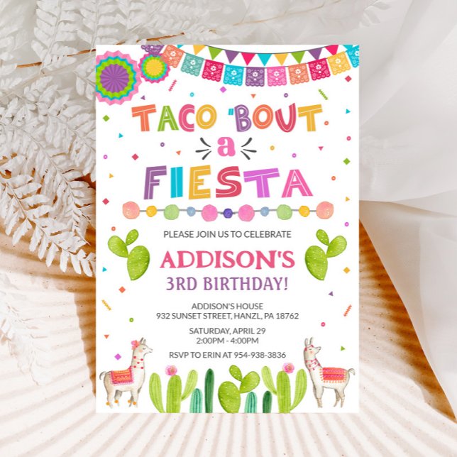 Taco 'bout a fiesta invitation (Creator Uploaded)
