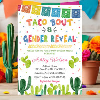 Taco 'Bout a Gender Reveal Party Invite