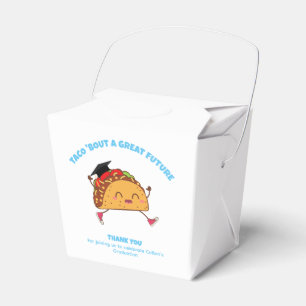 Taco Bout a Great Future Graduation Party Favour Box