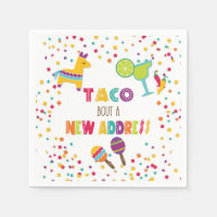 Taco Bout a New House Address - White