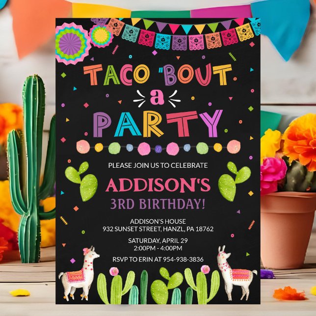 Taco 'bout a party invitation (Creator Uploaded)