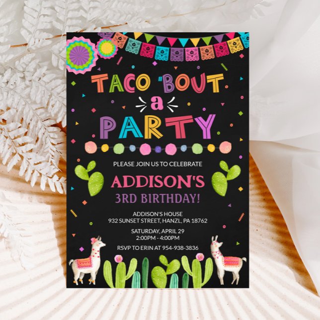 Taco 'bout a party invitation (Creator Uploaded)