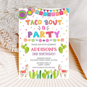 Taco 'bout a party invitation