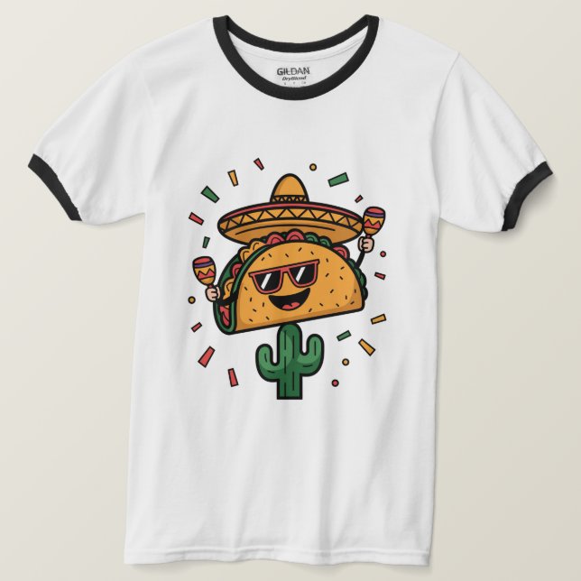 Taco ‘Bout a Party! T-Shirt (Design Front)