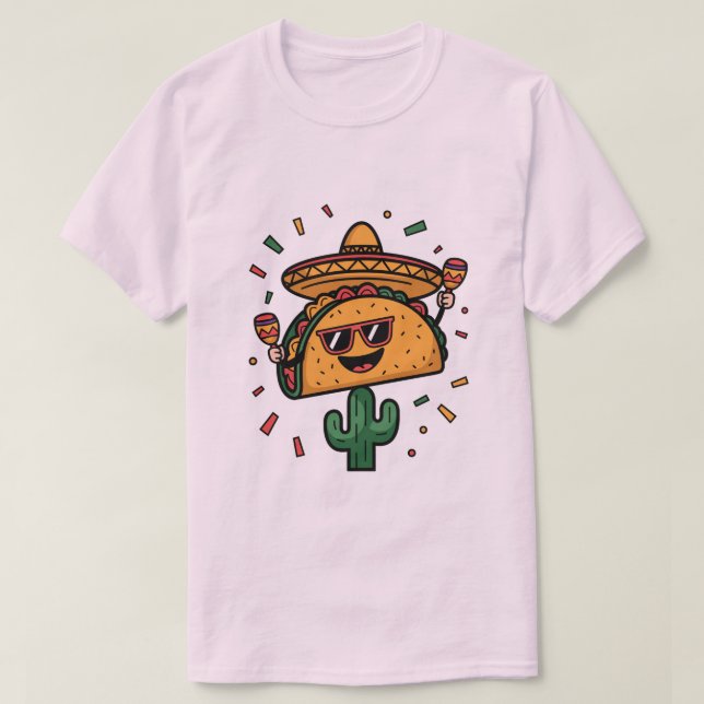 Taco ‘Bout a Party! T-Shirt (Design Front)