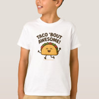 Taco ‘Bout Awesome Fun Happy Taco Graphic