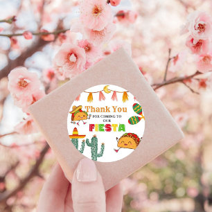 Taco bout Baby Mexican Baby Shower Thank You Classic Round Sticker
