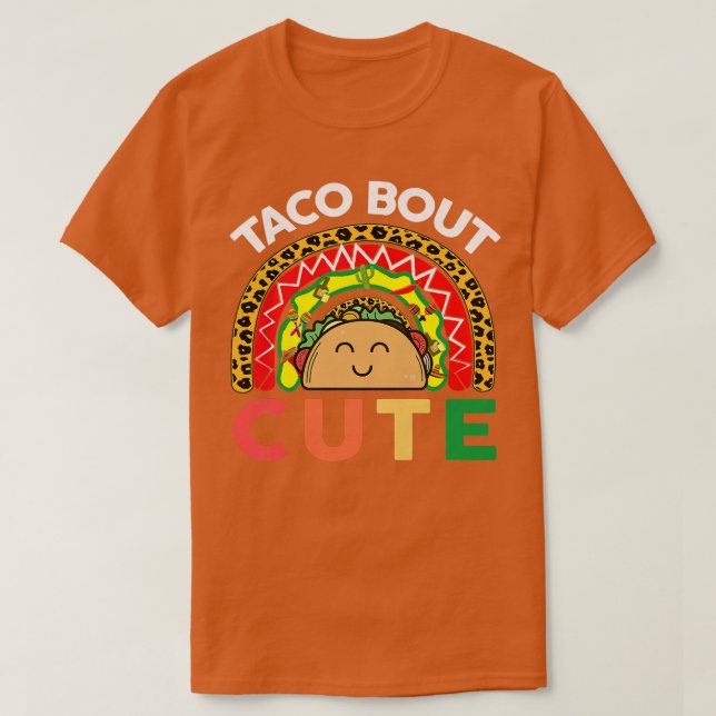 Taco Bout Cute  Toddler Boy Cinco De Mayo Taco  T-Shirt (Design Front)