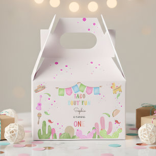 Taco bout fun fiesta mexican first birthday favour box