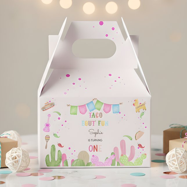 Taco bout fun fiesta mexican first birthday favour box (Creator Uploaded)