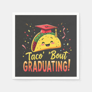 Taco 'Bout Graduating Graduation Cinco De Mayo Napkin