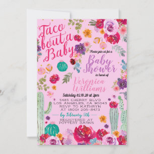 Taco Bout Love Baby Shower Invitation