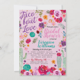 Taco Bout Love Bridal Shower Invitation