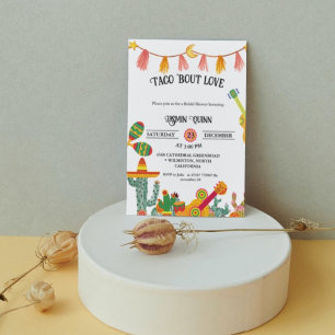 Taco 'Bout Love Cactus Bridal shower   Invitation