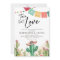 Taco Bout Love Cactus Fiesta Couples Shower Invita