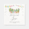 Taco Bout Love Fiesta Couples Shower Napkins
