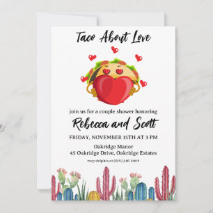 taco bout love invitations