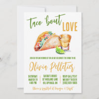 Taco 'Bout Love!  Tacos and Tequila Bridal Shower