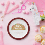 Taco 'Bout Love Wedding Bridal Shower Fiesta Paper Plate<br><div class="desc">Taco 'Bout Love paper plate for a fun,  fiesta theme wedding shower. You may customise the text to fit your event.</div>