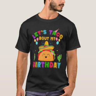 Taco Bout Two  2nd Birthday Outfit Mexican Bday Bo T-Shirt