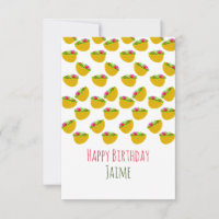 Taco Bowls Birthday Party