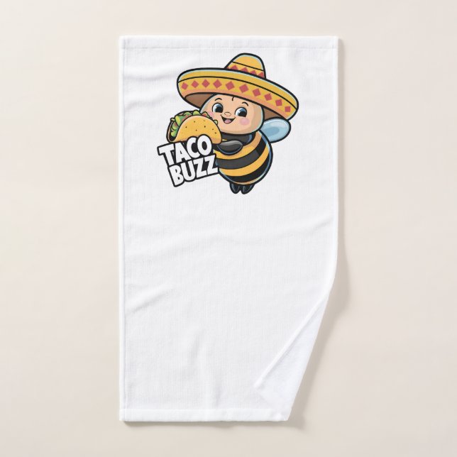 Taco Buzz Bumble Bee Hand Towel (Hand Towel)