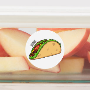 Taco cartoon illustration