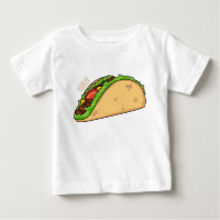 Taco cartoon illustration 