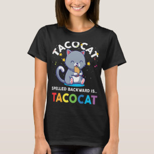 Taco Cat Spelled Backward Is Tacoca  Youth Boys Gi T-Shirt