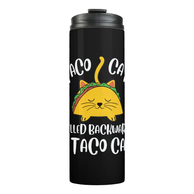 Taco Cat Thermal Tumbler (Front)