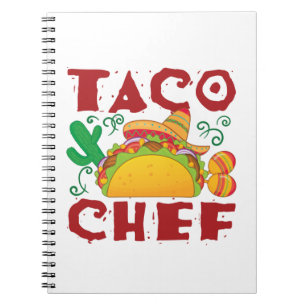 Taco Chef Taco Truck Notebook