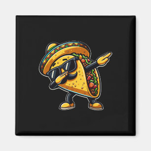Taco Cinco De Mayo Funny Mexican Fathers Day  Magnet