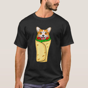 Taco Corgi Cinco De Mayo Mexico Sombrero Fiesta T-Shirt