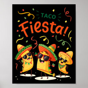 Taco fiesta cute cinco de mayo party for ages poster