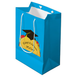Taco Fiesta Graduation Party Medium Gift Bag
