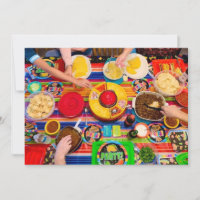 Taco Fiesta Personalizable Party Invitation