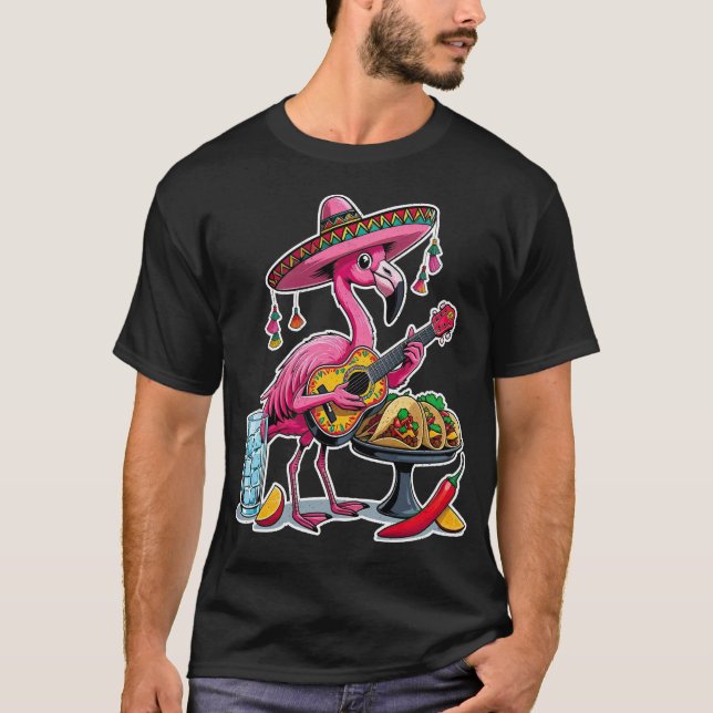 TACO FLAMINGO T-Shirt (Front)