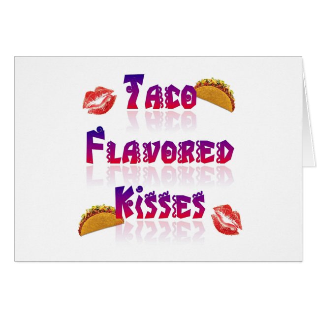 Taco Flavoued Kisses (Front Horizontal)