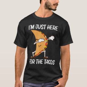 Taco For Men Women Mexican Street Food Dish T-Shirt