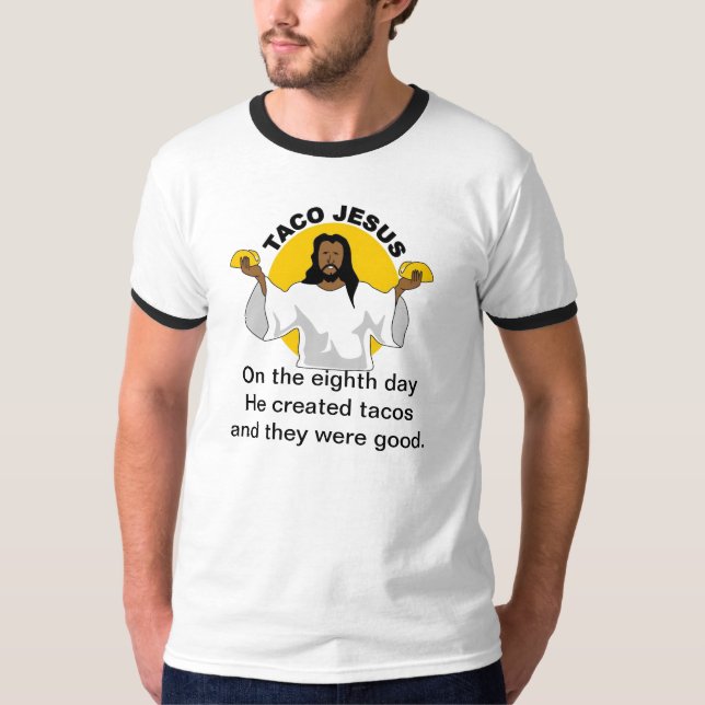 Taco Jesus T-Shirt (Front)