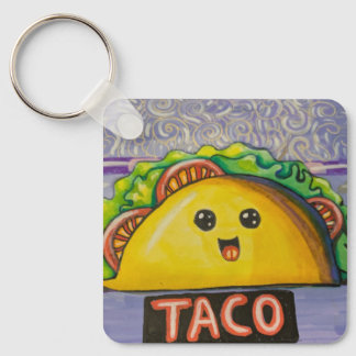 Taco Key Ring