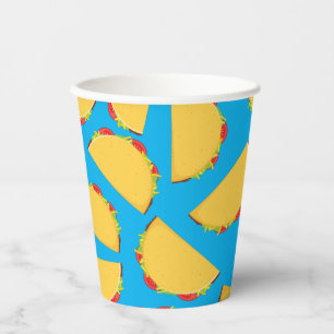 Taco Kids Birthday Party Mexican Paper Cups