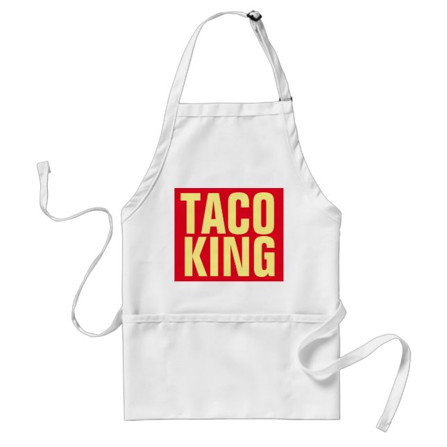 TACO KING KITCHEN APRON (Front)